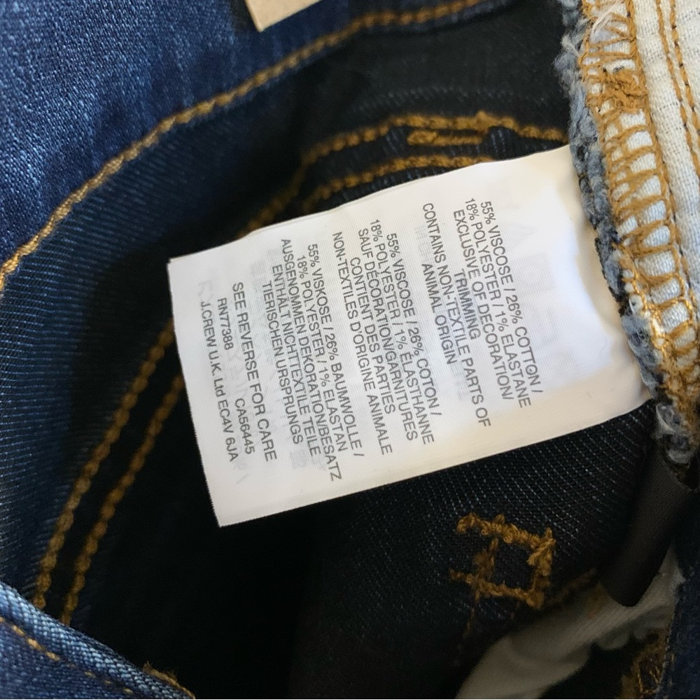 NWT Madewell Roadtripper High Rise Skinny Jeans in Orson Wash, Size 28 - Picture 12 of 12